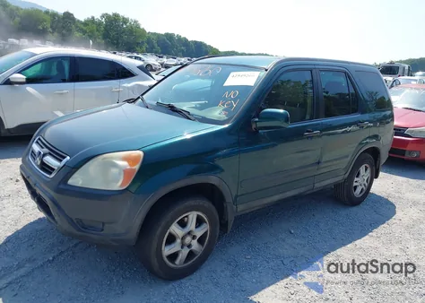 2004 Honda Cr-V Ex из США, поврежденный, VIN SHSRD78804U207308